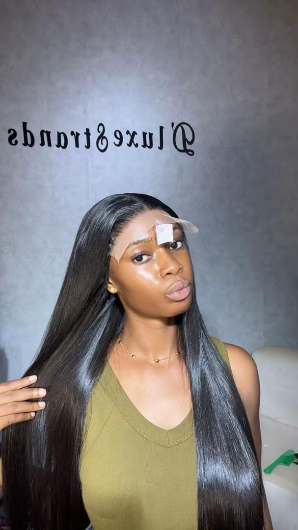 D'luxe Strands wig install